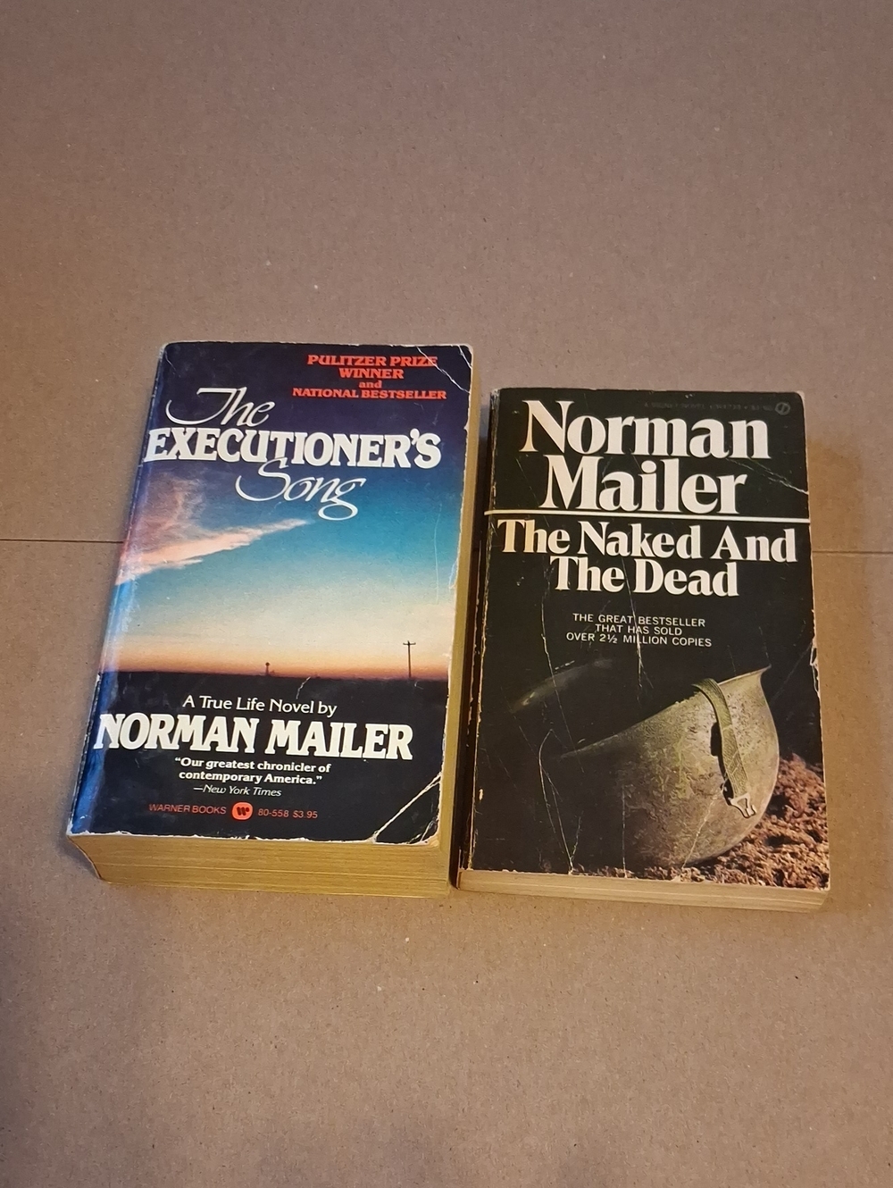 2 Paperback Books By Norman Mailer